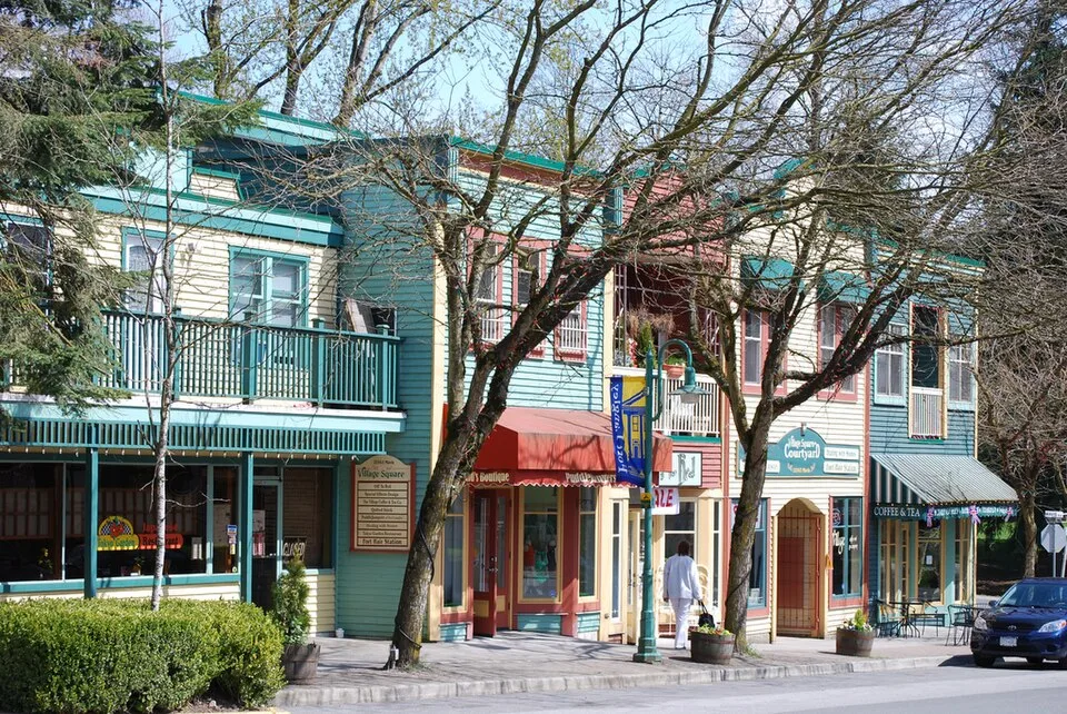Main Street in Fort Langley